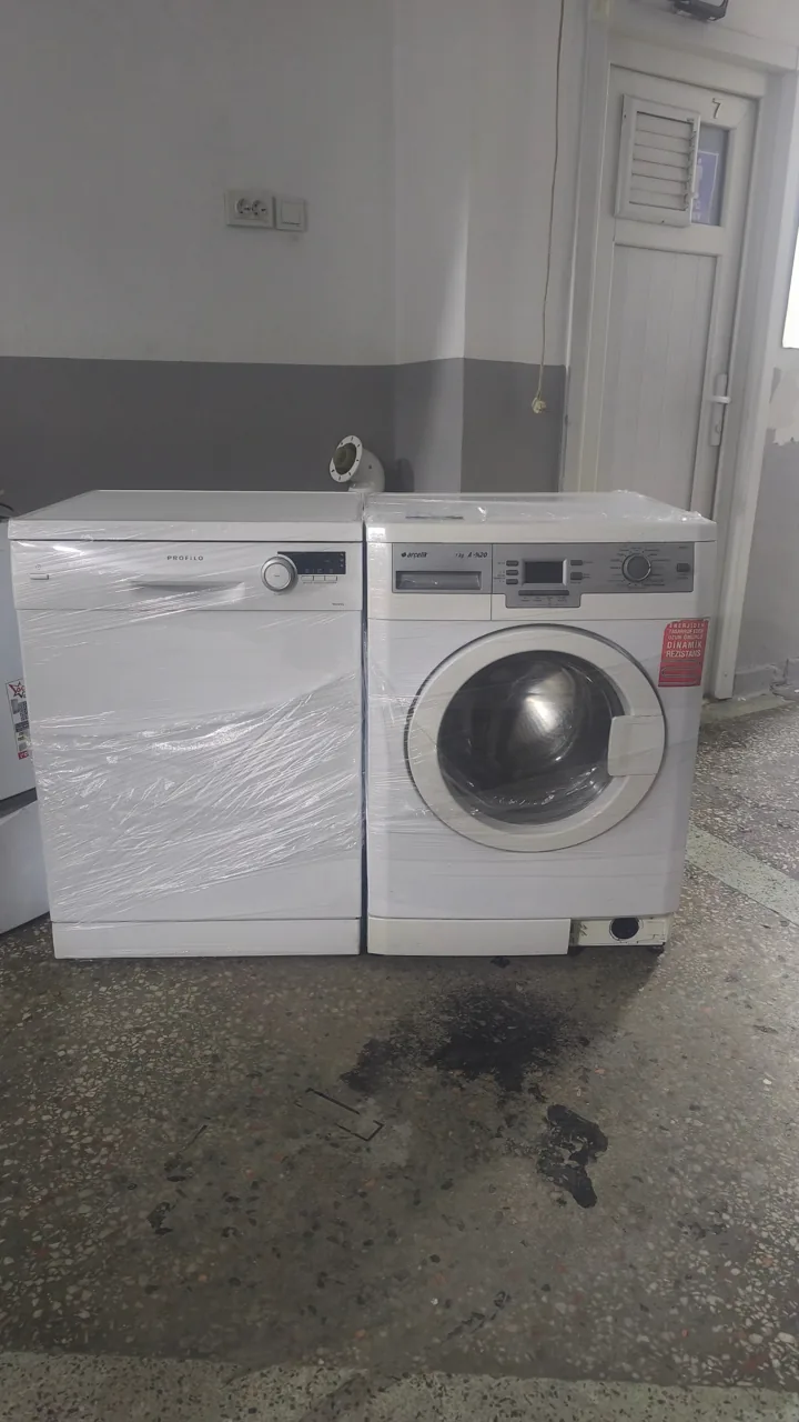 Yurtiçi Servis’in Bahçelievler’deki onarım atölyesinde beyaz eşyalar